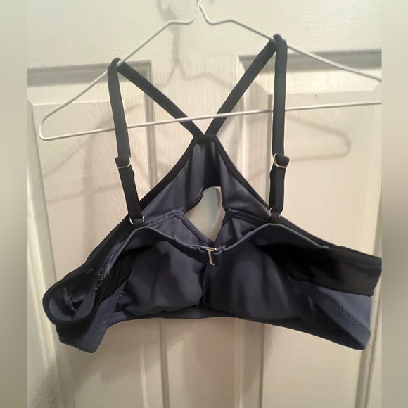 Adore Me Black and Blue Bikini Swim - Picture 2 of 3